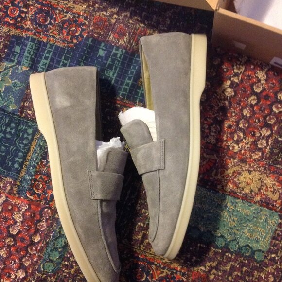 Vince Big Sur-M Men\'s Gray Suede Loafers - 11.5M - New in Box main image 11